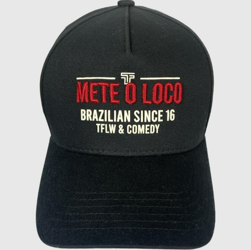 Boné Mete o Loco Preto